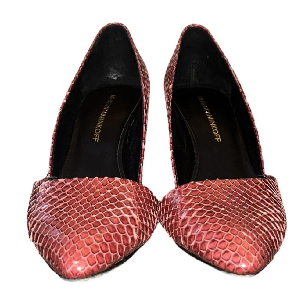 Rebecca Minkoff Paprika Python Leather Snakeskin … - image 8